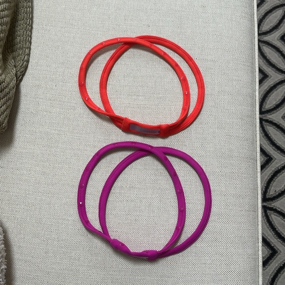 2 Zella Headbands orange and fuchsia NWOT - Picture 4 of 4